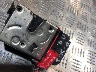 замок двери передней правой Peugeot 307 1 поколение 2005, синий, универсал