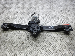 стеклоподъемник передний левый Fiat Grande Punto 1 поколение 2007, 1.2 л., бензин, МКПП, хетчбэк 5 дв.