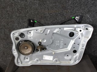 стеклоподъемник передний правый Skoda Fabia 1 поколение [рестайлинг] 2006, 6Y1837752E