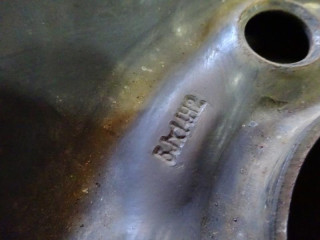 диск штампованный Volkswagen Golf 6 поколение 2012, 6JX15H2ET43, 5Q0601027