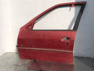 дверь передняя левая Peugeot 306 1 поколение [рестайлинг] 2000, 2.0 л., RFV (XU10J4R), бензин, 5МКПП, бордо, универсал