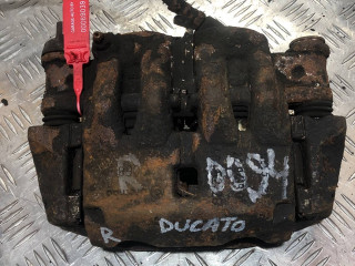 суппорт передний правый Fiat Ducato 3 поколение [рестайлинг] 2016, 2.3 л., дизель, 6МКПП, микроавтобус