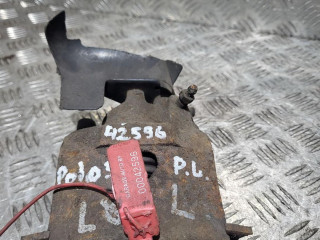 суппорт передний левый Volkswagen Polo 3 поколение 1998, 1.1 л., бензин, 5МКПП, хетчбэк 5 дв.