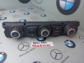 блок управления печки / климат-контроля BMW 5 серия E60/E61 2007, 3.0 л., N52 B30 AF, бензин, 7558073