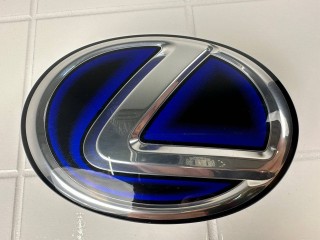 эмблема Lexus RX 4 поколение [рестайлинг] 2021, 3.5 л., гибрид, АКПП, 8x1 - layat heat blue, внедорожник 5 дв., полный привод, правый руль, 75403-48020, 75432-48020