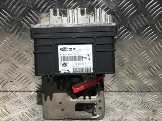 блок управления двигателем Volkswagen Golf 3 поколение 1996, 1.6 л., бензин, МКПП, 032906030N, 61600.256.09