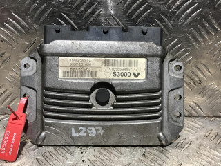 блок управления двигателем Renault Megane 2 поколение 2003, 1.6 л., K4M 616, бензин, 5МКПП, седан, 8200298457, 8200321263, 21584288-2A, 101656
