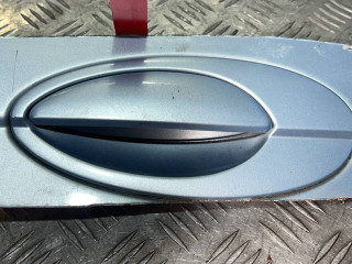 ручка наружная задняя левая Citroen C5 1 поколение 2001, 6FZ (EW7A), 5МКПП, серебро, хетчбэк 5 дв.