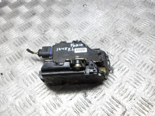 замок двери передней левой Skoda Fabia 1 поколение (6Y) [рестайлинг] 2004, 1.9 л., дизель, МКПП, универсал