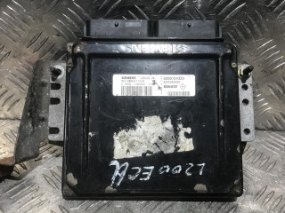 блок управления двигателем Renault Scenic 1 поколение [рестайлинг] 2001, F4P 720, АКПП, синий, минивэн, 8200124320, S118301105, 8200080285