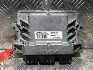 блок управления двигателем Renault Clio 2 поколение [2-й рестайлинг] 2005, 1.2 л., бензин, МКПП, 8200473744, S120201109A