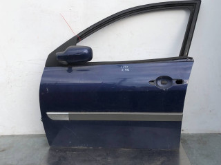 дверь передняя левая Renault Megane 2 поколение 2003, 1.6 л., K4M 616, бензин, 5МКПП, седан