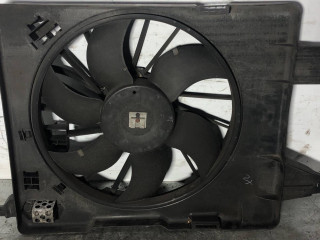 вентилятор радиатора Renault Megane 2 поколение 2003, 1.6 л., K4M 616, бензин, 5МКПП, седан