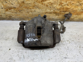 суппорт передний левый Hyundai Tucson 2 поколение 2011, 2.0 л., дизель, АКПП