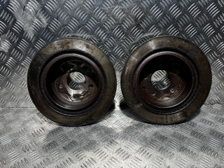 диск тормозной передний Nissan Qashqai J10 [рестайлинг] 2011, 1.5 л., K9K 430, дизель, 6МКПП, внедорожник 5 дв.