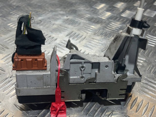 замок двери задней левой Peugeot 307 1 поколение 2003, 1.6 л., бензин, 5МКПП, синий, универсал