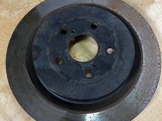 диск тормозной задний Lexus RX 4 поколение [рестайлинг] 2021, 3.5 л., гибрид, АКПП, 8x1 - layat heat blue, внедорожник 5 дв., полный привод, правый руль, 4, 24E65