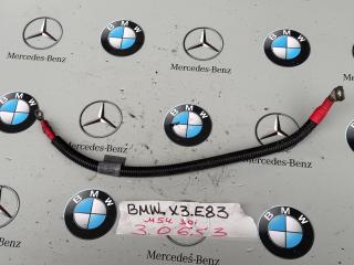 минусовой провод аккумулятора BMW X3 E83 2006, M54 B30 (306S3)