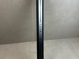 накладка на порог внутренняя Infiniti G 4 поколение [рестайлинг] 2013, 3.7 л., VQ37VHR, бензин, АКПП, черный, кабриолет, задний привод, 769B0-JJ50B