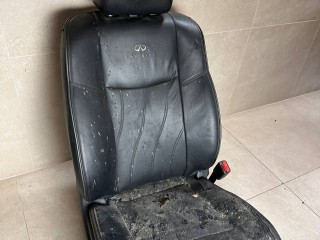 сиденье переднее Infiniti QX60 L50 2014, 3.5 л., VQ35DE, бензин, АКПП, чёрный, внедорожник 5 дв., полный привод