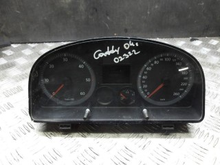 щиток приборов (приборная панель) Volkswagen Caddy 2 поколение 2004, 2.0 л., дизель, МКПП, минивэн, 2K0920844C