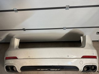 бампер задний Maserati Levante 1 поколение 2017, 3.0 л., бензин, АКПП, белый, внедорожник 5 дв., полный привод, 670085550