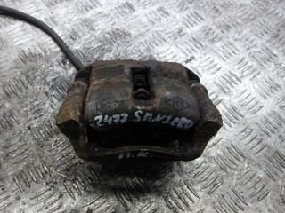 суппорт передний правый Dacia Sandero 1 поколение 2009, 1.4 л., бензин, МКПП, хетчбэк 5 дв.