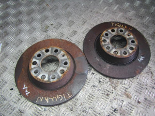 диск тормозной задний Volkswagen Tiguan 1 поколение [рестайлинг] 2012