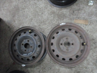 диск штампованный Mazda 323 6 поколение [рестайлинг] 2003, 1.6 л., бензин, МКПП, хетчбэк 5 дв.