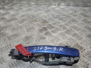 ручка наружная задняя правая Volkswagen Passat B5 1999, 1.8 л., бензин, 5МКПП, синий, универсал, 3B0837885, 3B0837886