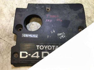 декоративная крышка двигателя Toyota Yaris 1 поколение XP10 [рестайлинг] 2005, 1.4 л., дизель