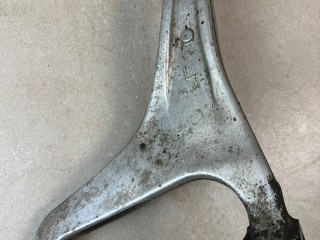 рычаг задний левый Infiniti G 4 поколение [рестайлинг] 2013, 3.7 л., VQ37VHR, бензин, АКПП, черный, кабриолет, задний привод, 555021BA0A