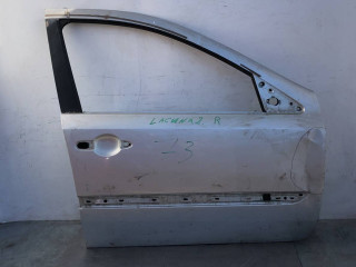дверь передняя правая Renault Laguna 2 поколение 2002, 1.6 л., бензин, silver, универсал