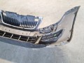 бампер передний Skoda Fabia 2 поколение [рестайлинг] 2012, 5U0807221D - фото №5