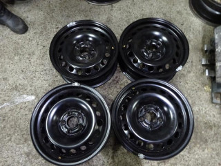 диск штампованный Volkswagen Polo 5 поколение [рестайлинг] 2015, 5, 5JX15H2, 2Q0601027