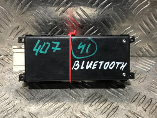 блок Bluetooth Peugeot 407 1 поколение 2006, 2.0 л., дизель, МКПП, S122288001D, 9659765480