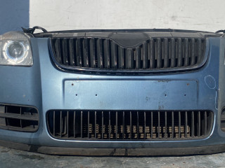 передняя часть (ноускат) Skoda Roomster 1 поколение 2007, 2.0 л., дизель, 5МКПП, хетчбэк 5 дв.