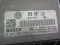 блок управления двигателем Volkswagen Golf 4 поколение 2005, 2.0 л., бензин, МКПП, хетчбэк 5 дв., 1K0907115 - фото №3
