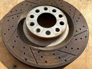 диски тормозные (комплект) Alfa Romeo 2017, 2.0 л., бензин, АКПП, серый, полный привод