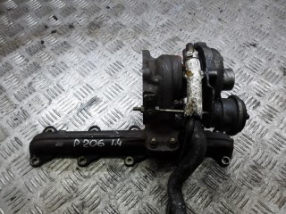 турбина Peugeot 206 1 поколение [рестайлинг] 2004, 1.4 л., дизель, 54359710009