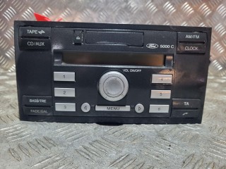 магнитола Ford Focus 2 поколение 2005, 1.6 л., G8DB, дизель, 5МКПП, универсал, 5M5T18K876BA
