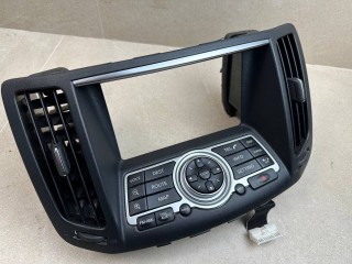 дефлектор обдува салона Infiniti G 4 поколение [рестайлинг] 2013, 3.7 л., VQ37VHR, бензин, АКПП, черный, кабриолет, задний привод, 28395JJ94A, 68270JK00A