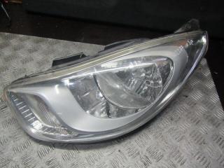 фара левая Hyundai i10 1 поколение [рестайлинг] 2010, 1.1 л., бензин, МКПП, хетчбэк 5 дв.