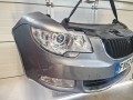 передняя часть (ноускат) Skoda Superb 2 поколение 2012, 1.6 л., TDi, дизель - фото №4