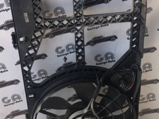 вентилятор радиатора Ford Mondeo 3 поколение 2002, 2.0 л., дизель, МКПП, серебро, универсал