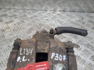 суппорт передний левый Peugeot 307 1 поколение [рестайлинг] 2006, 1.6 л., 9HV (DV6ATED4), дизель, 5МКПП, универсал