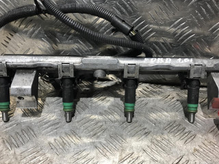 форсунка Ford Focus 1 поколение 2001, 1.6 л., бензин, МКПП, универсал, 98MF-BA, 9F593