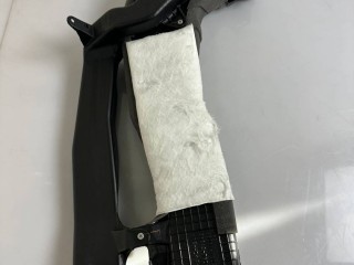 воздуховод (дефлектор) радиатора Lexus NX 1 поколение [рестайлинг] 2021, 2.5 л., 2AR-FXE, бензин, 55843-78020, 55884-78020, 55971-78020