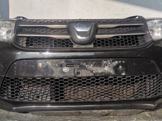 передняя часть (ноускат) Dacia Sandero 2 поколение 2013, 1.5 л., K9K 612, дизель, 5МКПП, хетчбэк 5 дв.