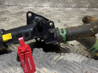 корпус термостата Nissan Qashqai J10 [рестайлинг] 2011, 1.5 л., K9K 282, дизель, 6МКПП, внедорожник 5 дв.